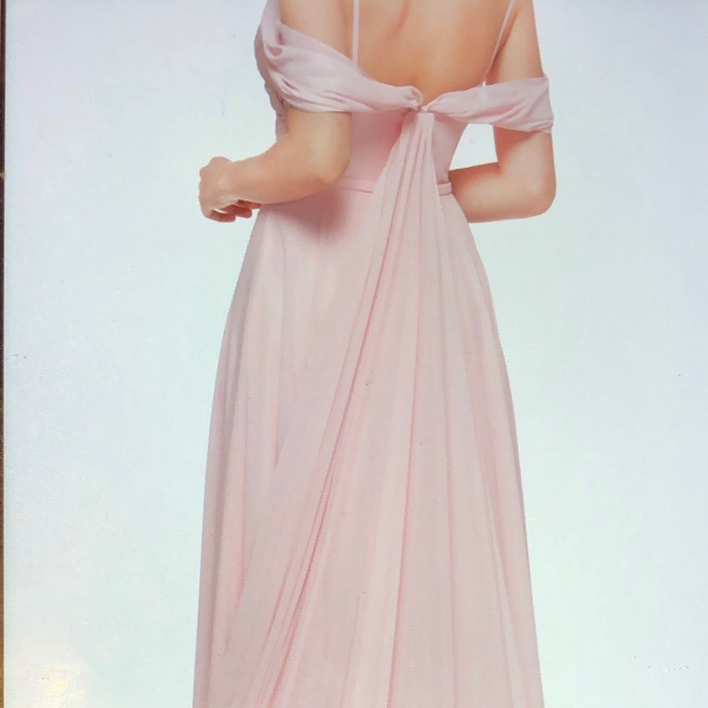 Formal Boutique Gown Blush Pink